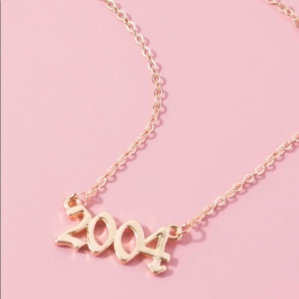 3/$30 💛 Established “2004” Necklace